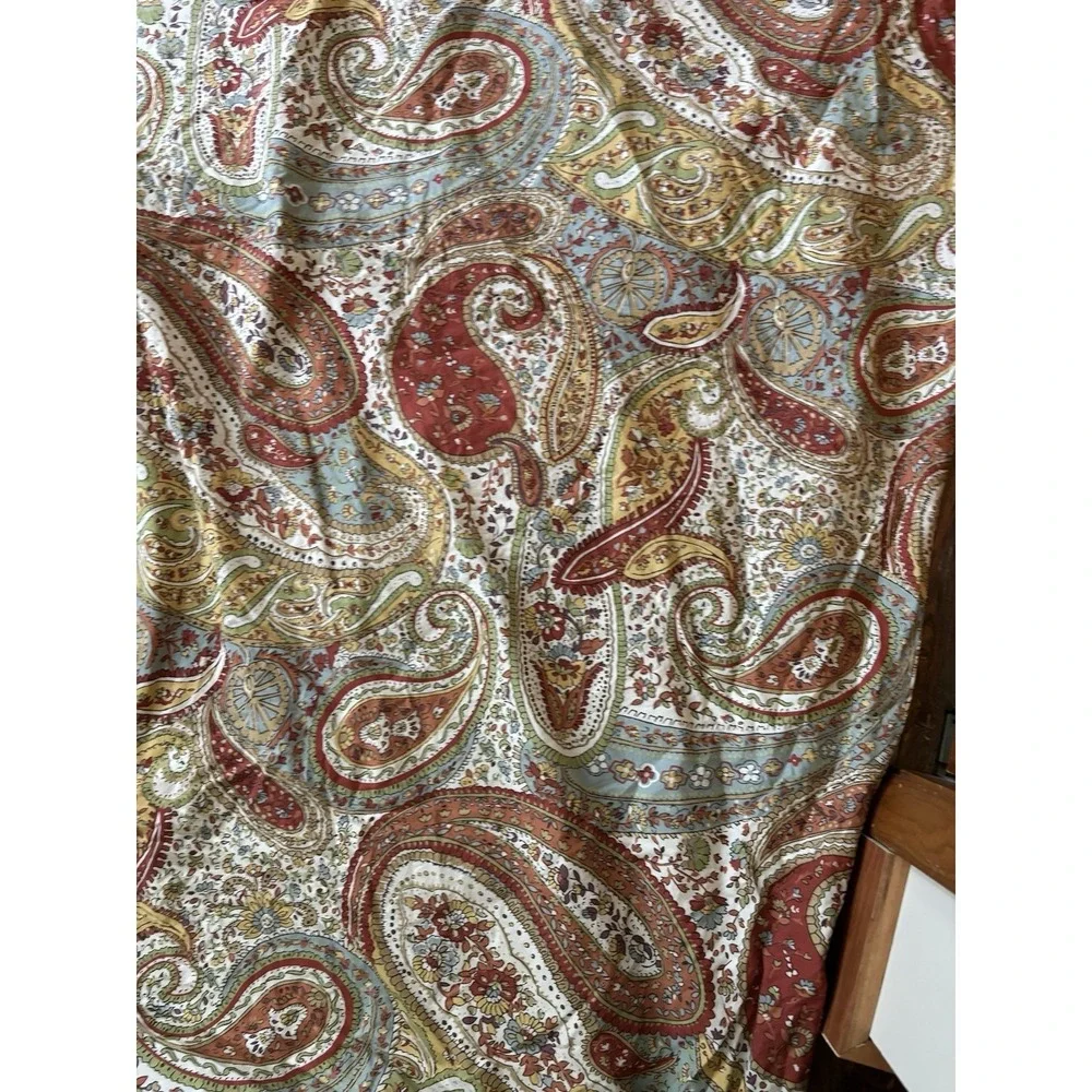 Pottery Barn HARPER‎ PAISLEY Full/Queen DUVET COVER